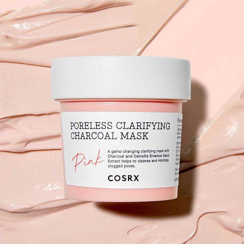 COSRX Poreless Clarifying Charcoal Mask Pink 110g ( สินค้าหมดอายุ : 2026.01.08 ) 