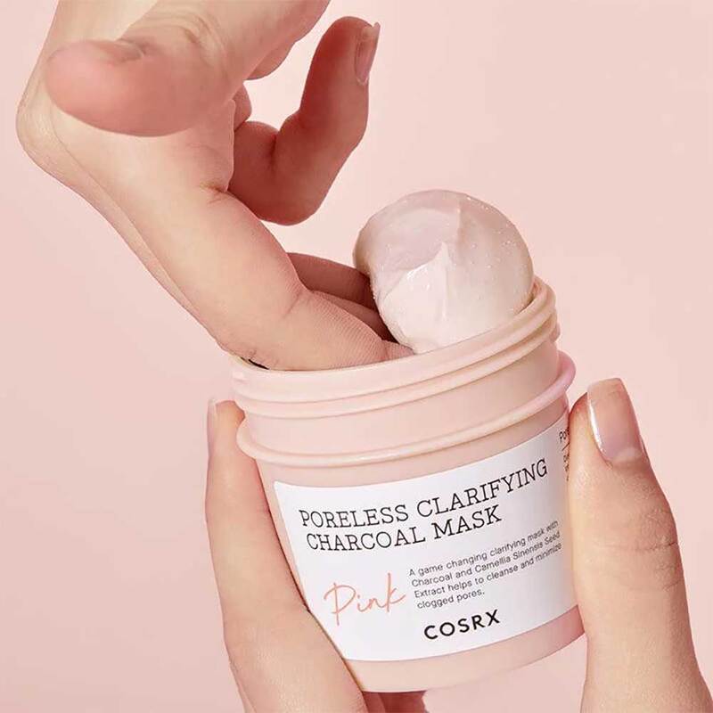 COSRX Poreless Clarifying Charcoal Mask Pink 110g ( สินค้าหมดอายุ : 2026.01.08 ) 