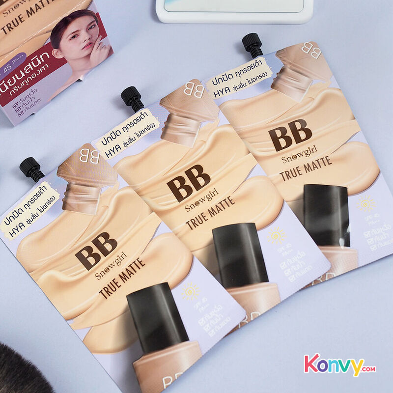 Snowgirl BB True Matte [8g x 6 Sachets]