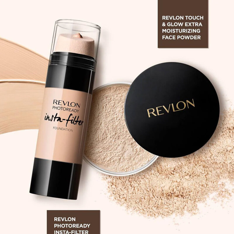 REVLON Touch & Glow Extra Moisturizing Face Powder 43g #70 Tawny Beige