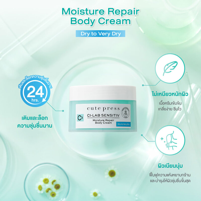 Cute Press Ci-Lab Sensitiv Moisture Repair Body Cream 100g
