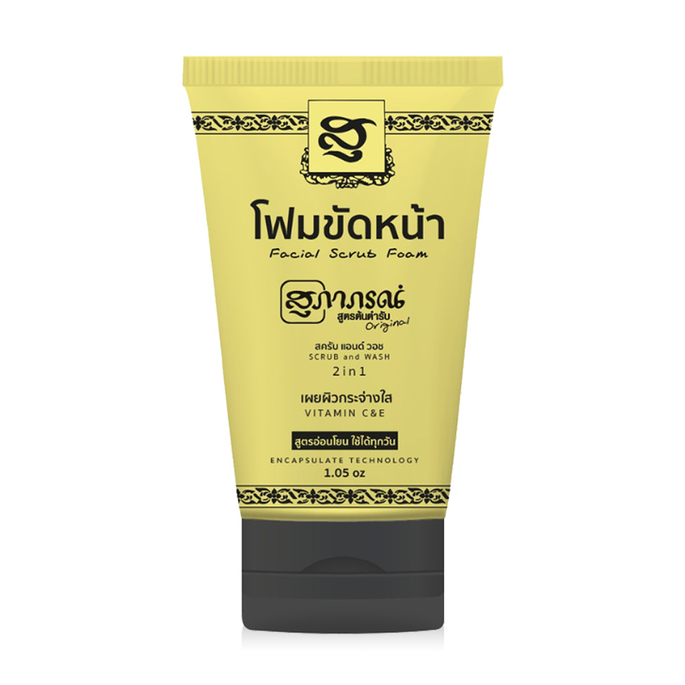 Supaporn Herb Facial Scrub Foam 30g
