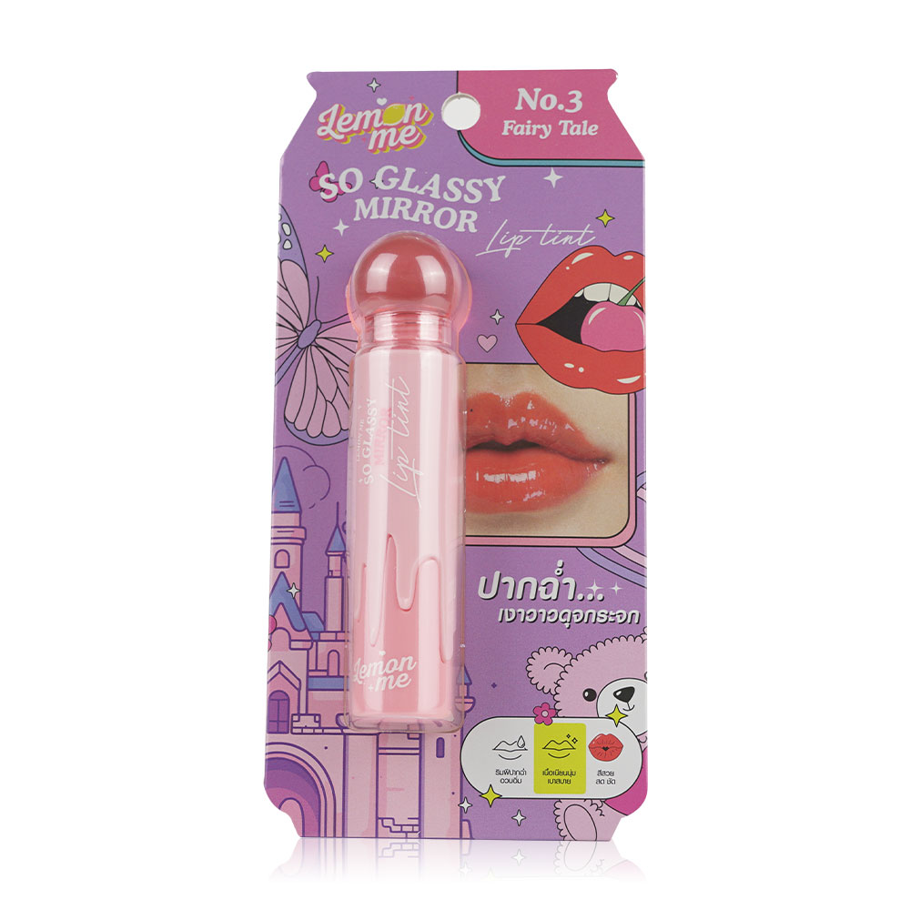 Lemon Me So Glassy Mirror Lip Tint 3.20g #03 Fairy Tale