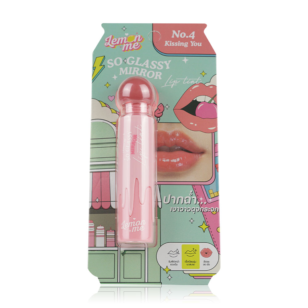 Lemon Me So Glassy Mirror Lip Tint 3.20g #04 Kissing You