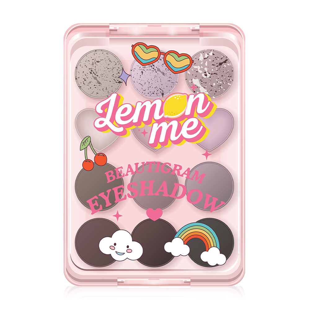 Lemon Me Beautigram Eyeshadow 12g #01 Infinity Sweet Pink