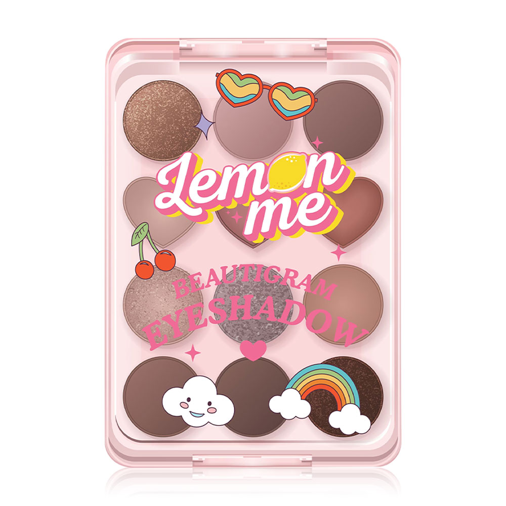 Lemon Me Beautigram Eyeshadow 12g #02 Square Root Golden Brown