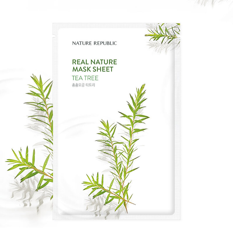 Nature Republic Real Nature Mask Sheet 23ml #Tea Tree