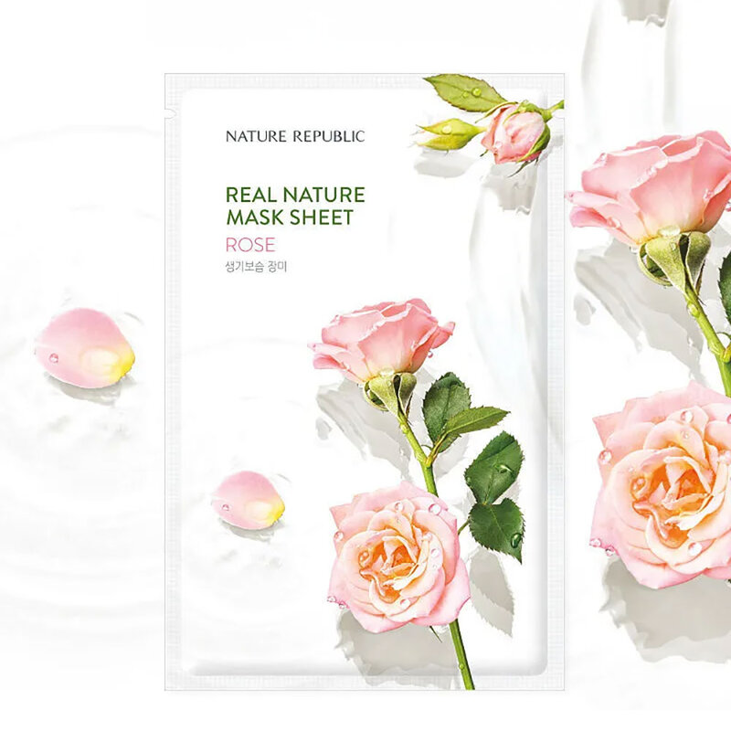 Nature Republic Real Nature Mask Sheet 23ml #Rose