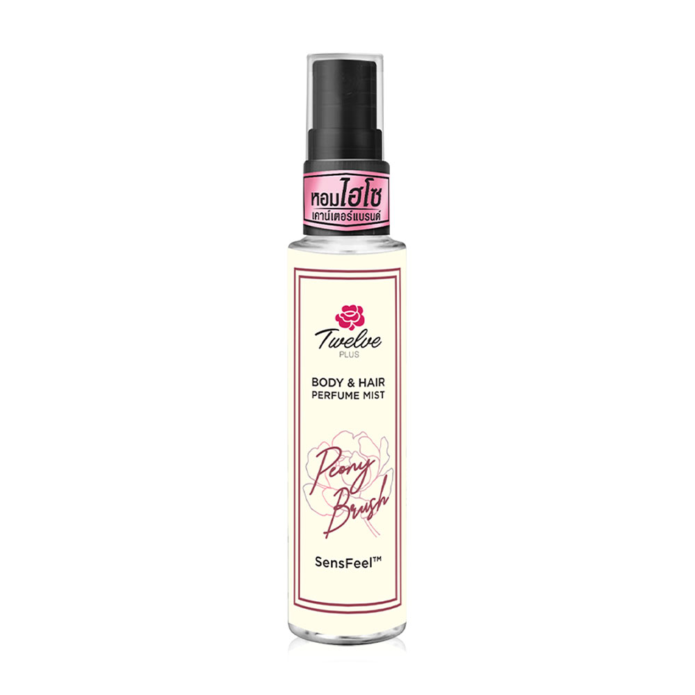 Twelves Plus Body Mist Peony Brush 25ml