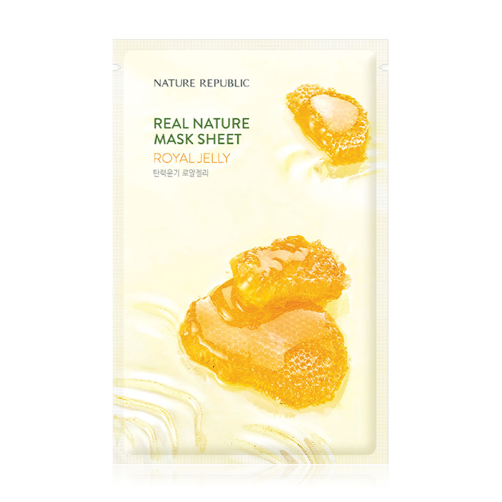 Nature Republic Real Nature Mask Sheet 23ml #Royal Jelly