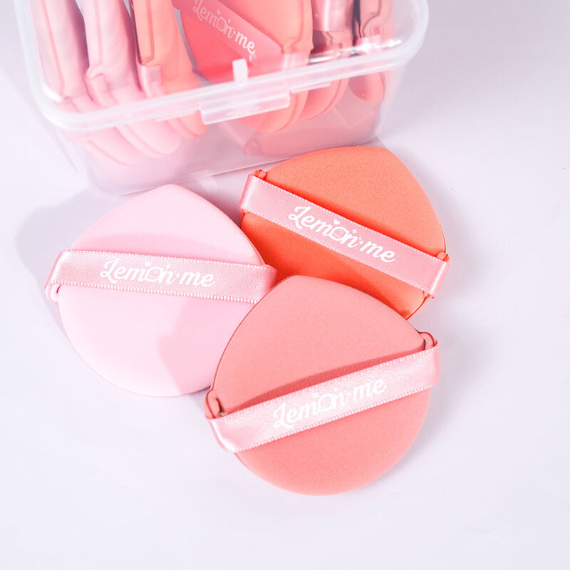 Lemon Me Mollis Makeup Puff Box Set Lm1013 #01 Pink
