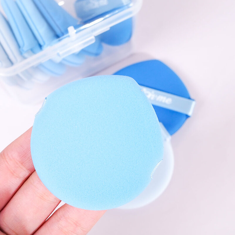 Lemon Me Mollis Makeup Puff Box Set Lm1013 #02 Blue