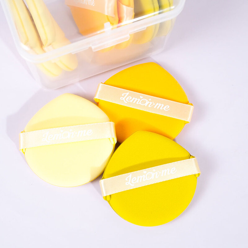 Lemon Me Mollis Makeup Puff Box Set Lm1013 #03 Yellow