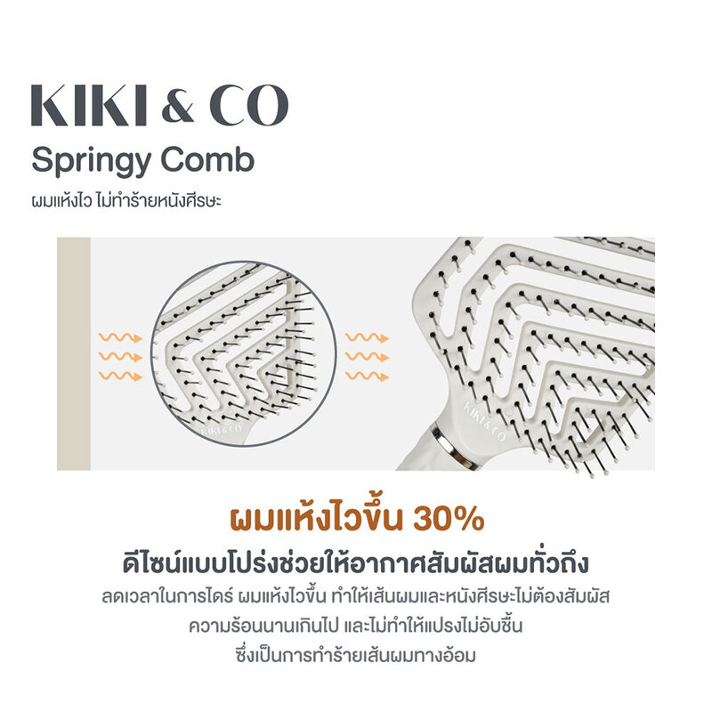 KIKI & CO Springy Comb