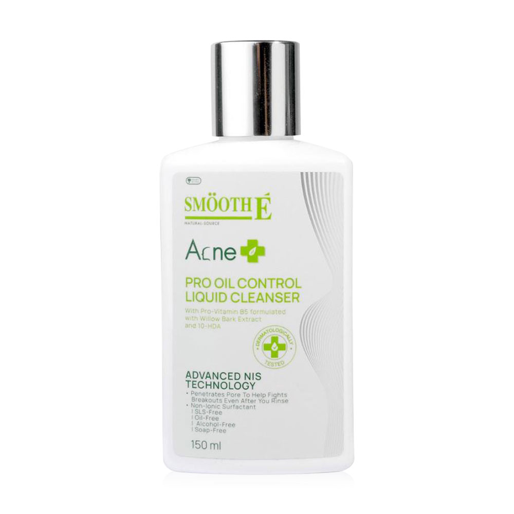 Smooth E Acne Pro Oil Control Liquid Cleanser 150ml ( สินค้าหมดอายุ : 2026.04.01 ) 