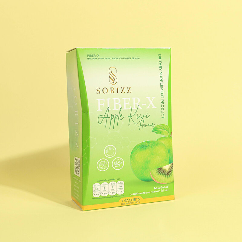 Sorizz Fiber-X Apple Kiwi Flavour 7 Sachets