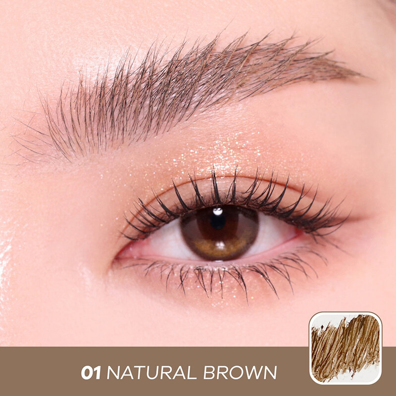 TIARA COSMETICS FixMe Brow Mascara 5g #01 Natural Brown