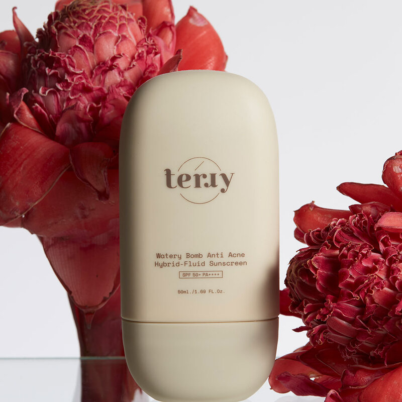 Terry Watery Bomb Anti Acne Hybrid-Fluid Sunscreen SPF50+ PA++++ 50ml