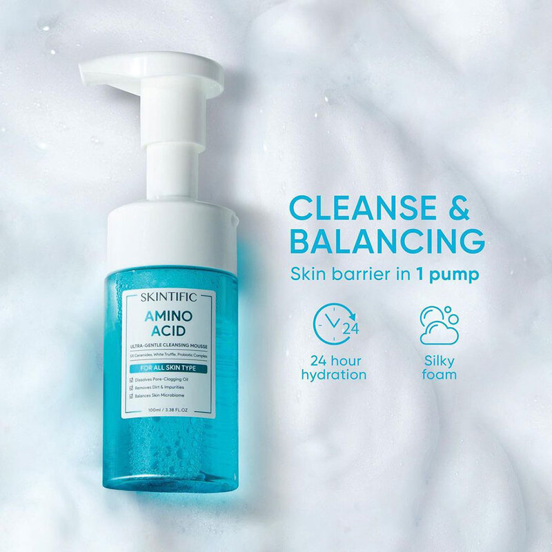 SKINTIFIC Amino Acid Ultra Gentle Cleansing Mousse 100ml