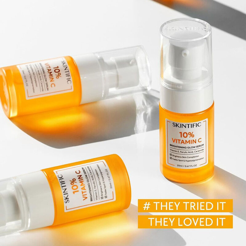 SKINTIFIC 10% Vitamin C Brightening Glow Serum 20ml