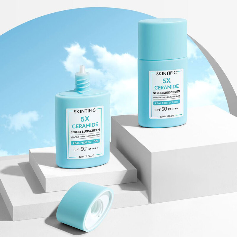 SKINTIFIC 5X Ceramide Serum Sunscreen SPF50+ PA++++ 80ml