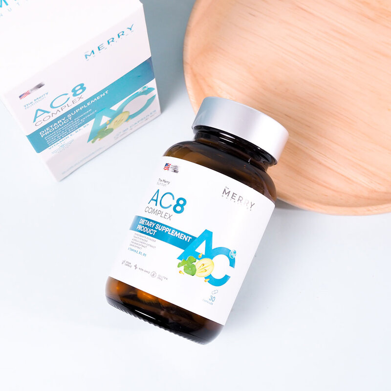 The Merry AC8 Complex 30 Capsules ( สินค้าหมดอายุ : 2026.02.20 ) 