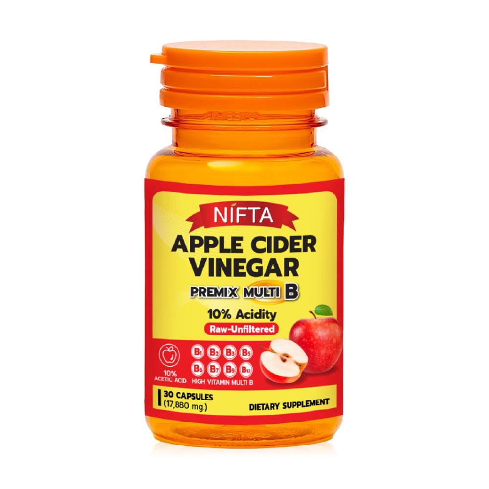Nifta Apple Cider Vinegar Premix Multi B 30 Capsules