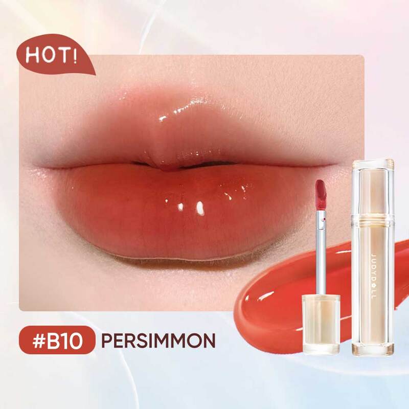 JUDYDOLL Iced Tea Watery Lip Gloss 2.4g #B10 Persimmon