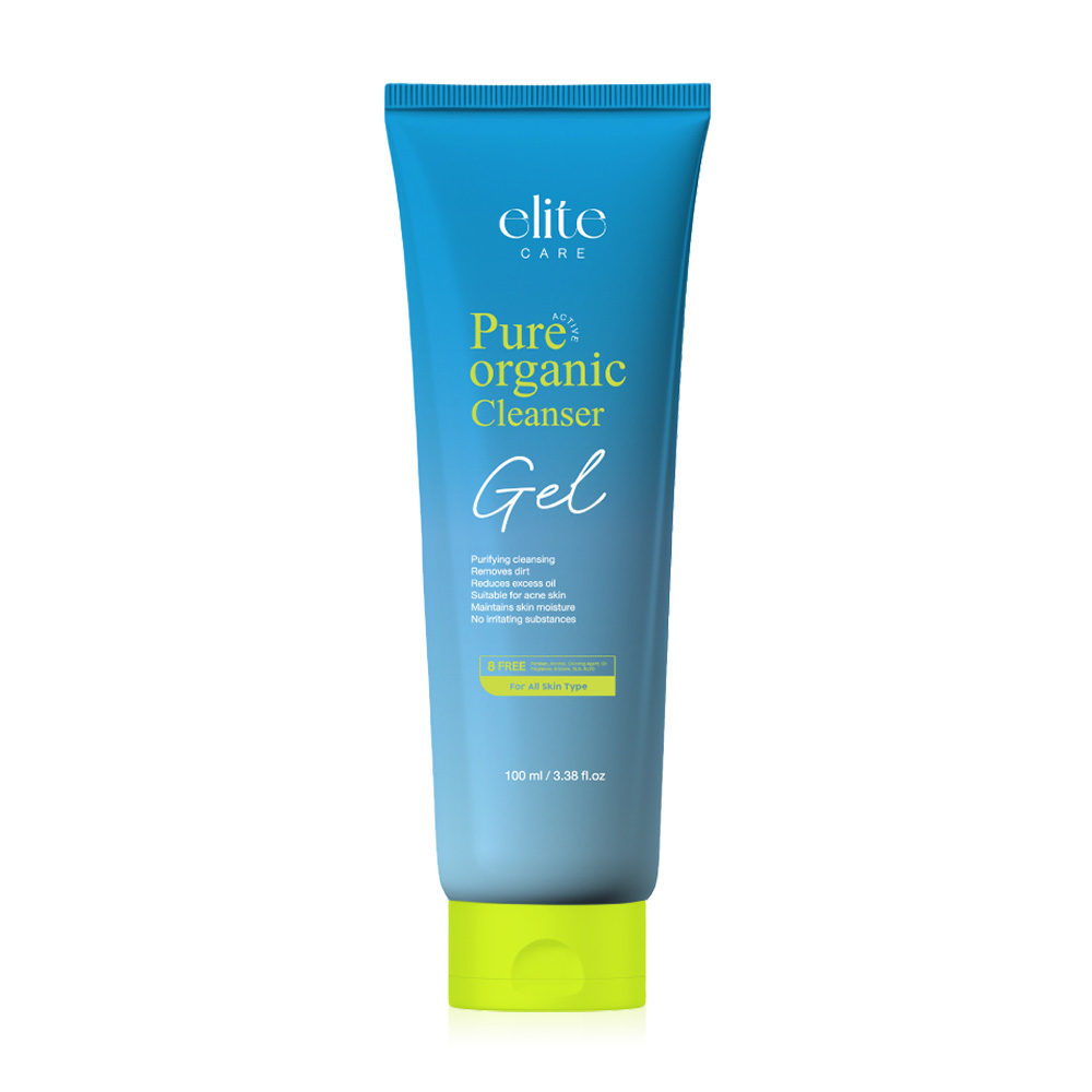 Elite Care Pure Active Organic Cleanser Gel 100ml