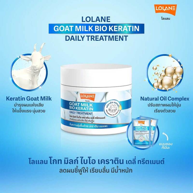 Lolane Goat Milk Bio Keratin Daily Treatment 250ml