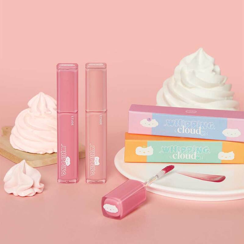 Etude X Hookkahookka Studio Whipping Cloud Fruity Dewy Tint 4.5g #Berry Soda ( สินค้าหมดอายุ : 2026.01.08 ) 