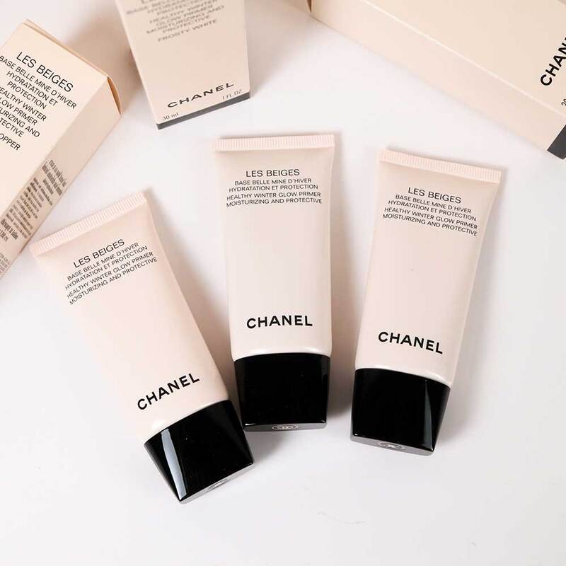 Chanel Les Beiges Healthy Winter Glow Primer 30ml #Frosty White