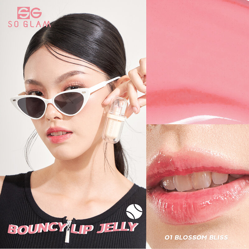 So Glam Bouncy Lip Jelly 5g #01 Blossom Bliss