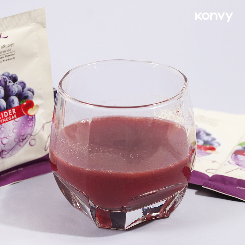 PIMRYPIE Fiber Plus Grape Flavour [18g x 4 Sachets] ( สินค้าหมดอายุ : 2026.01.23 ) 
