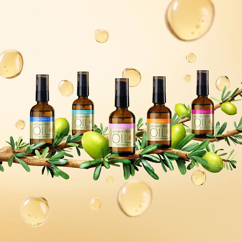 LUCIDO-L Argan Oil Rich Moisture Hair Treatment Oil 60ml