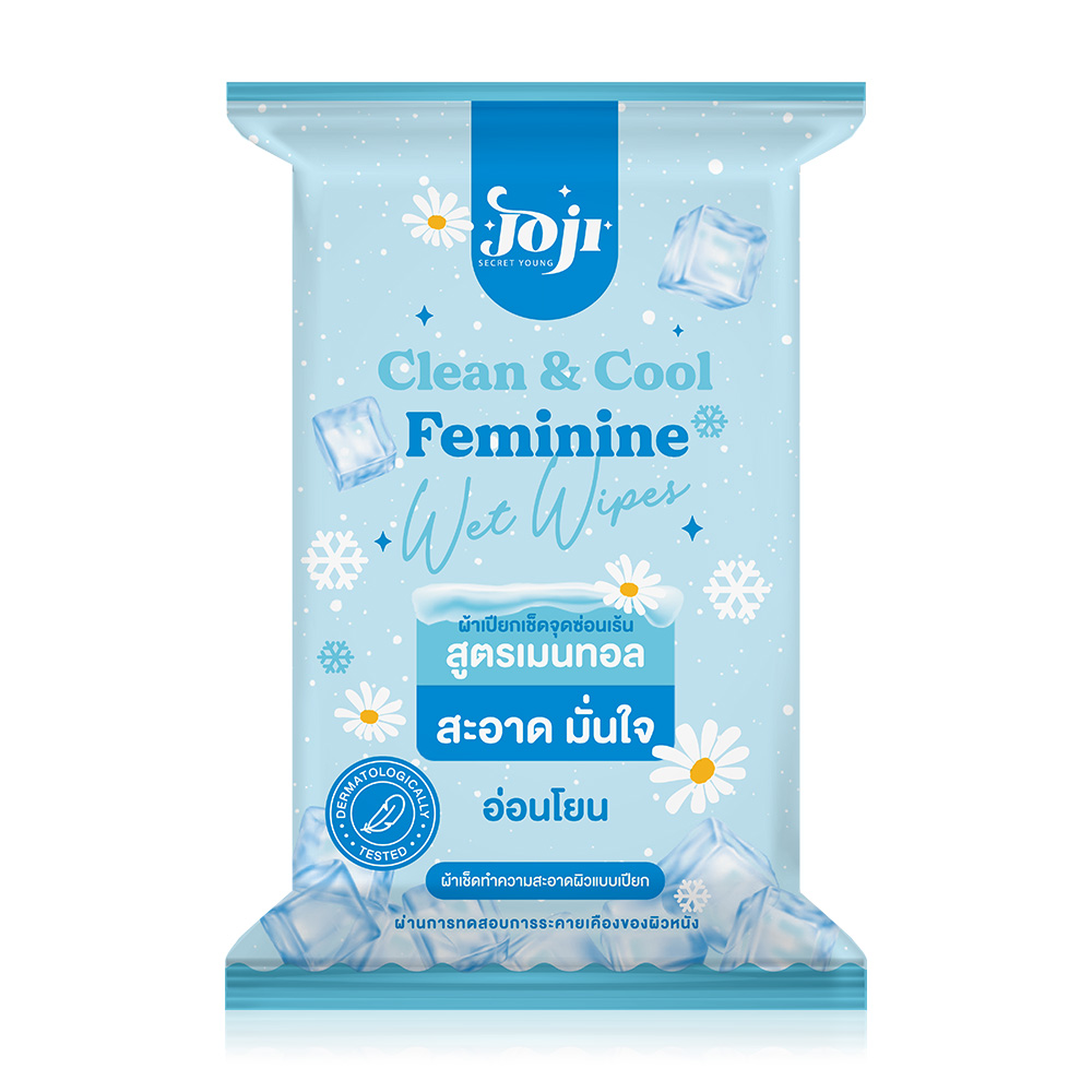 JOJI Secret Young Clean & Cool Feminine Wet Wipes 20 Sheet