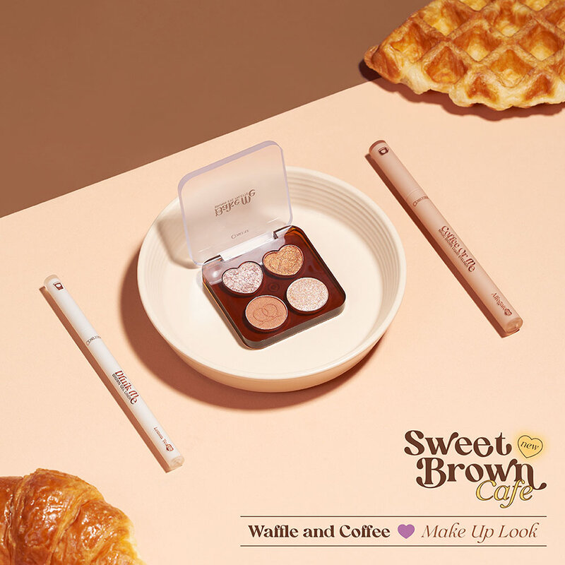 Cosluxe Bake Me Brown Eye Palette 3.6g #01 Waffle