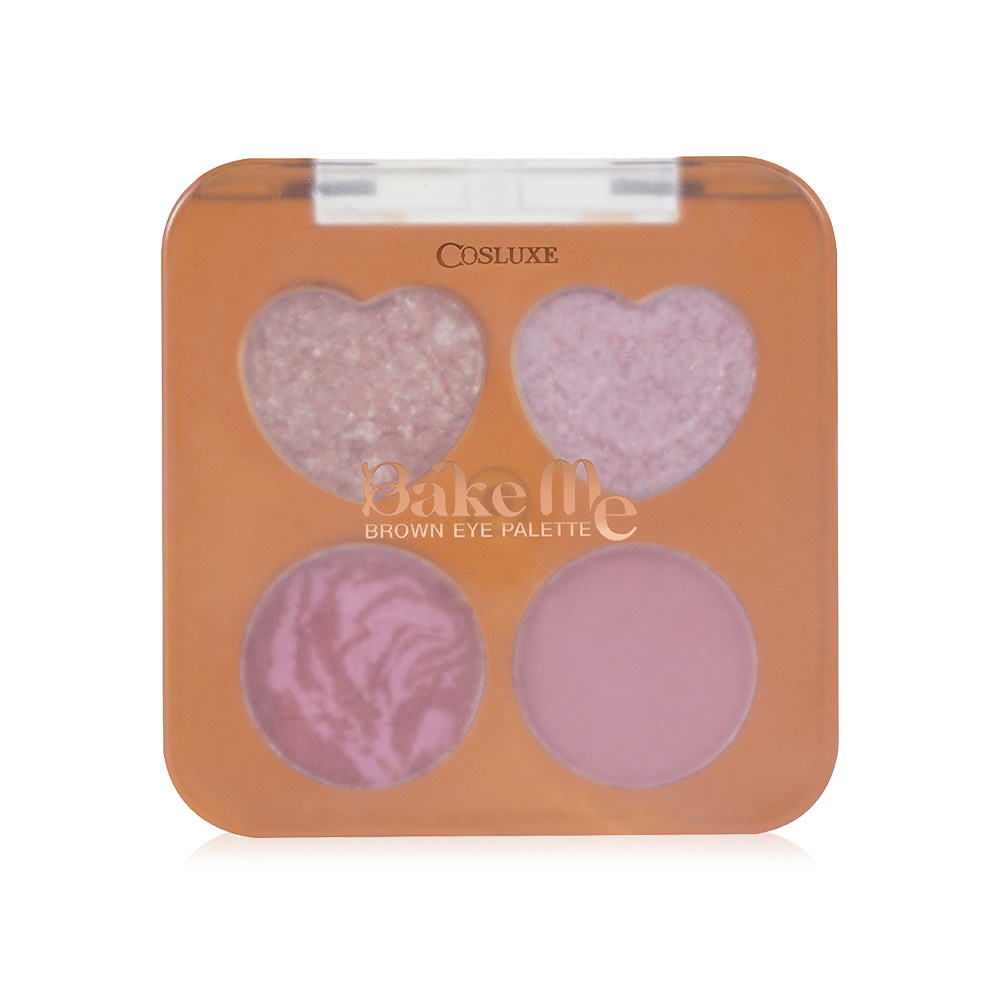 Cosluxe Bake Me Brown Eye Palette 3.6g #02 Pink Velvet