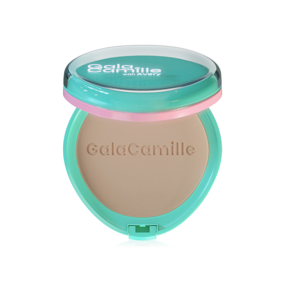 GALA CAMILLE Rolly Pop Soft Matte Foundation Powder 10g #03 Rolly Tan ( สินค้าหมดอายุ : 2026.03.01 ) 