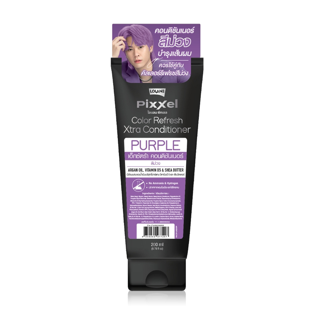 Lolane Pixxel Color Refresh Xtra Conditioner 200ml #Purple