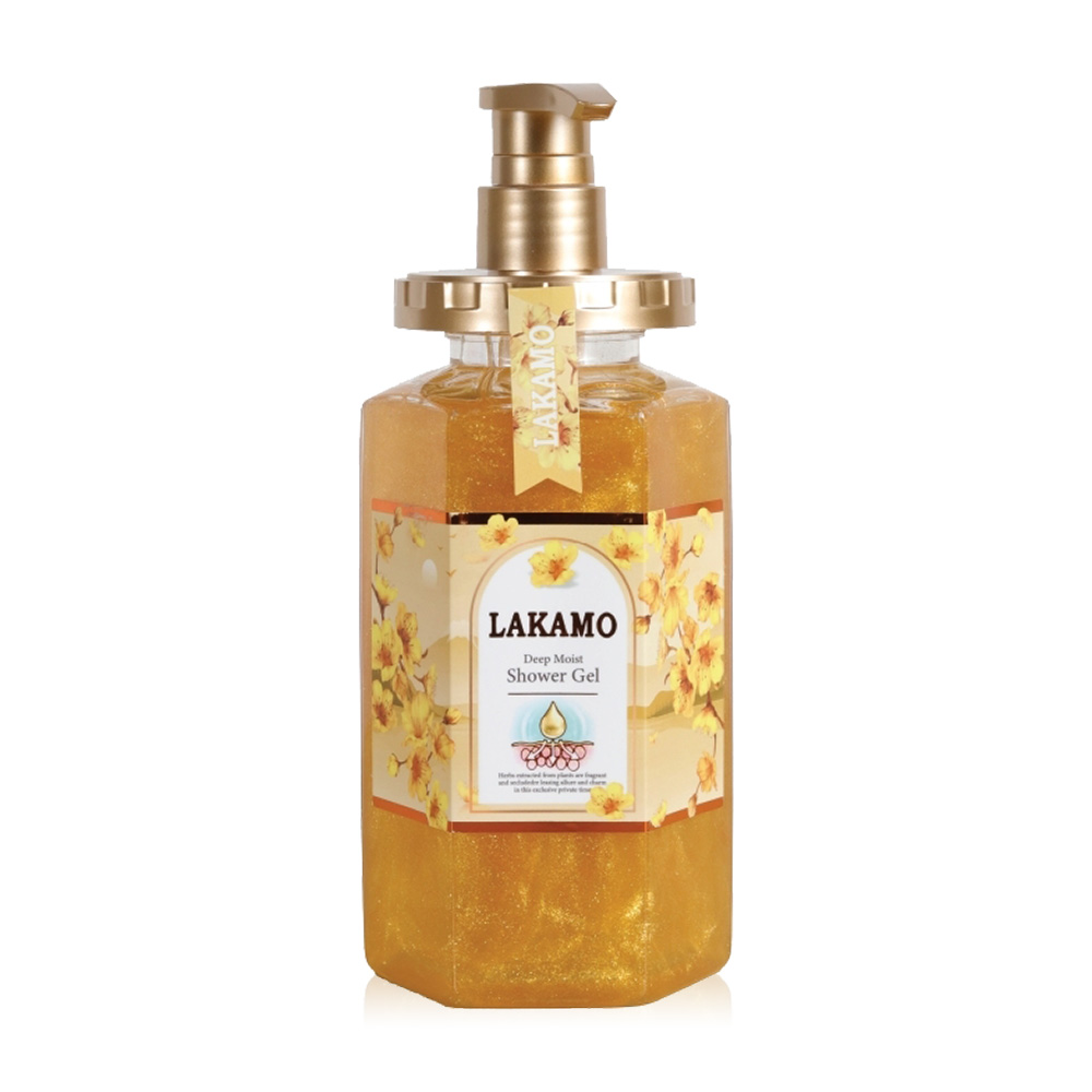Lakamo Deep Molst Shower Gel Gold 650ml