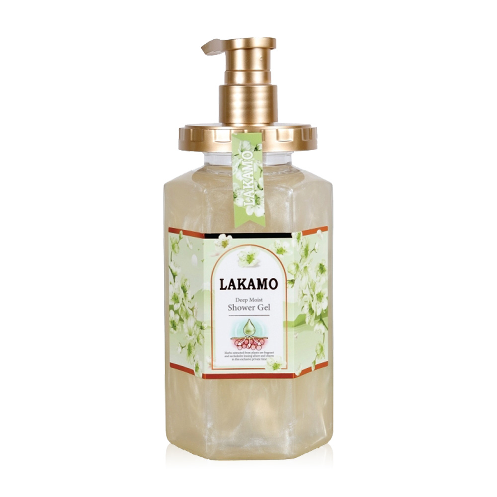 Lakamo Deep Molst Shower Gel White 650ml