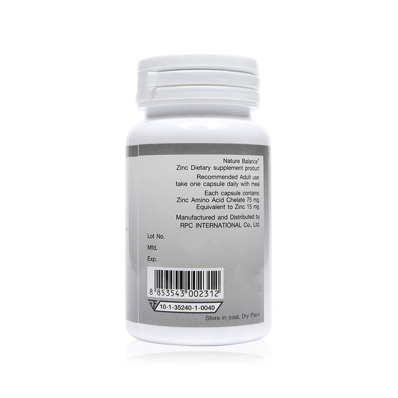 Clinda Nature Balance Zinc 90 Capsules