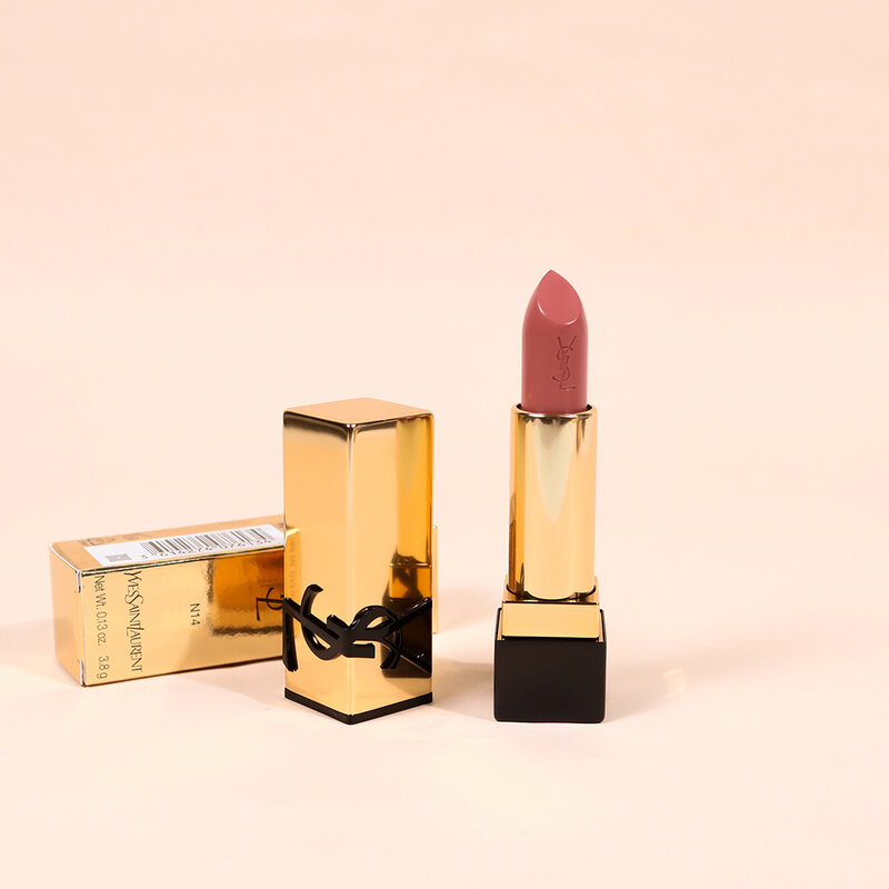 YSL Rouge Pur Couture Pure Color-in-Care Satin Lipstick 3.8g #N14 Nude Rendez-Vous