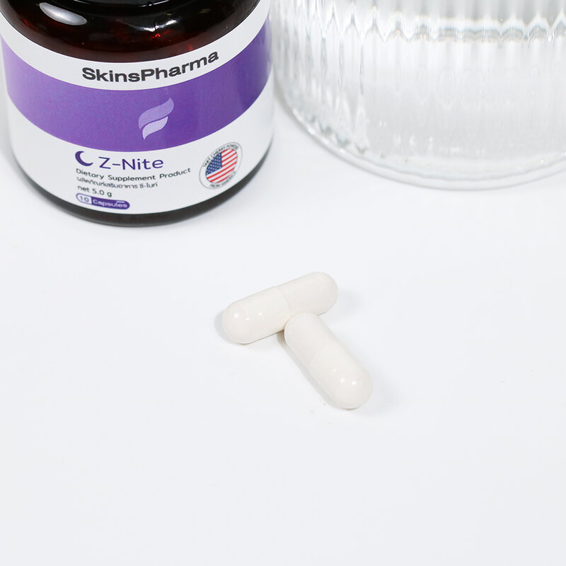 SkinsPharma Z-Nite 10 Capsules ( สินค้าหมดอายุ : 2026.04.08 ) 