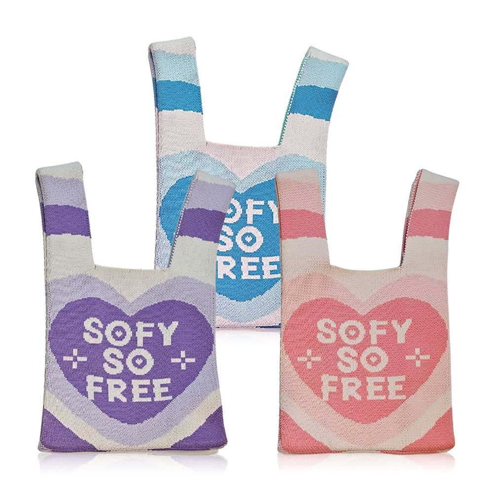 [Free Gift] Sofy Sofree Knit Bag Random 1pc