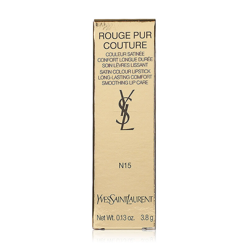 YSL Rouge Pur Couture Pure Color-in-Care Satin Lipstick 3.8g #N15 Nude Self