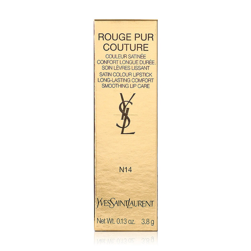 YSL Rouge Pur Couture Pure Color-in-Care Satin Lipstick 3.8g #N14 Nude Rendez-Vous