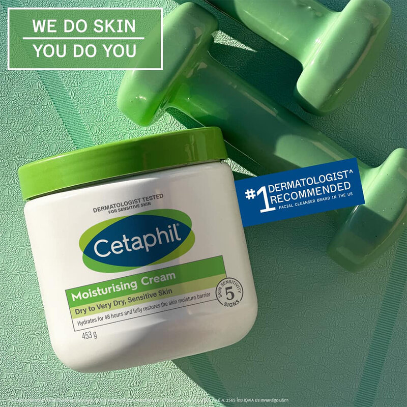 Cetaphil Moisturize Cream 453g [Free! Cleanser 125ml]