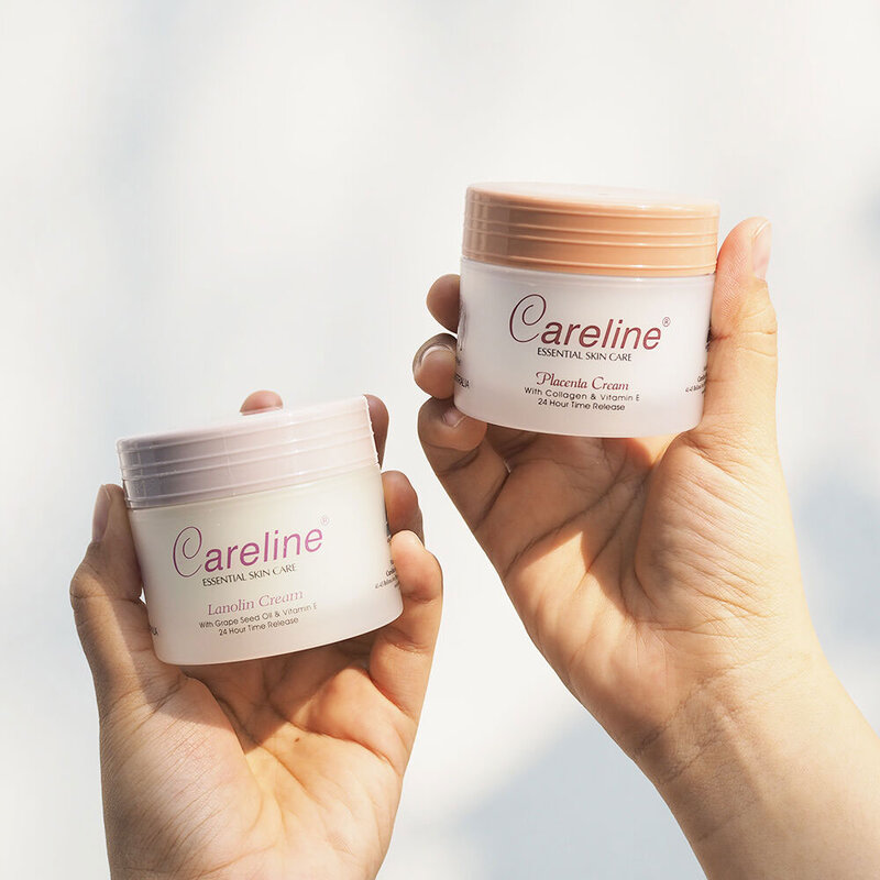 Careline Lanolin Cream with Grape Seed Oil & Vitamin E [100ml x 2pcs]